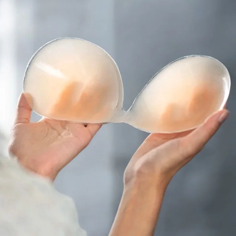 Strapless Snug Fit Silicone Push-Up Bra